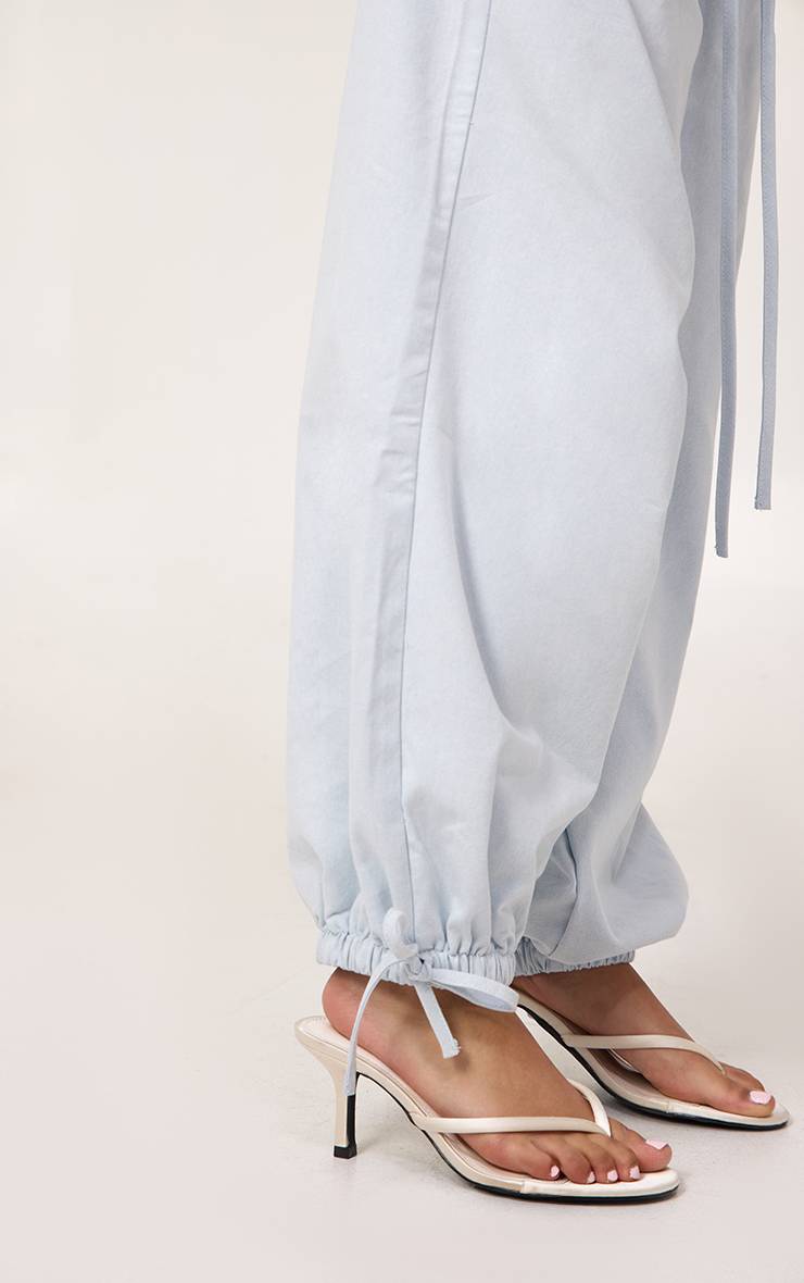 Bleu Clair Jean Ballon En Denim Léger