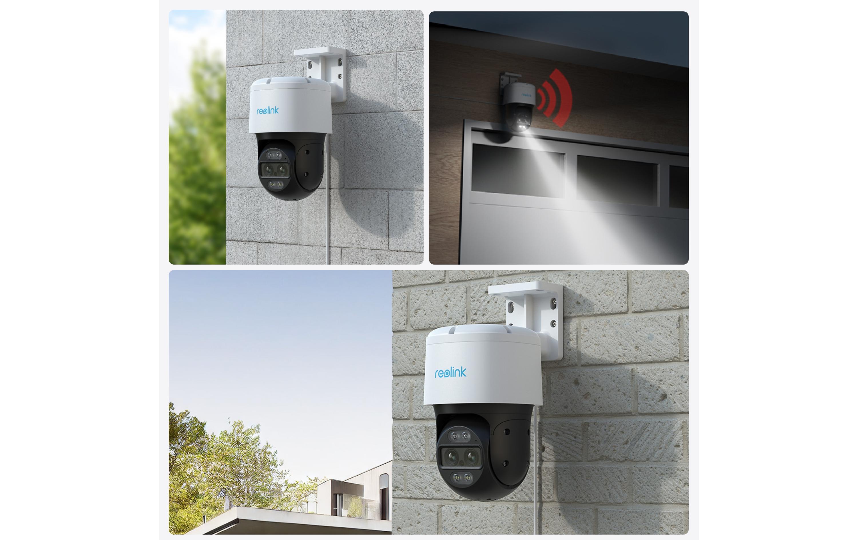 Netzwerkkamera TrackMix P760<br>4K Dual-Kamera mit Auto Zoom & Tracking