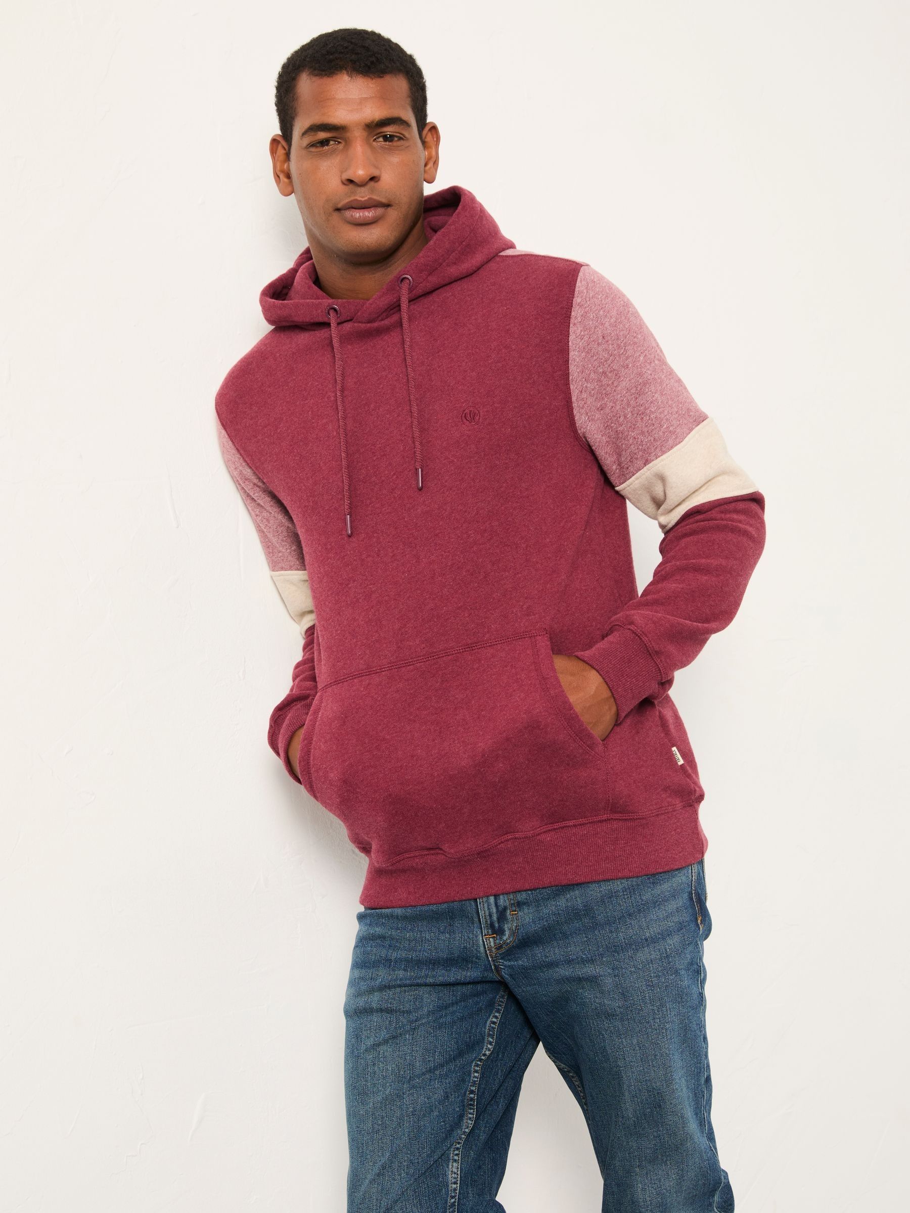 FatFace Brooke hoodie met snit en naaiwerk