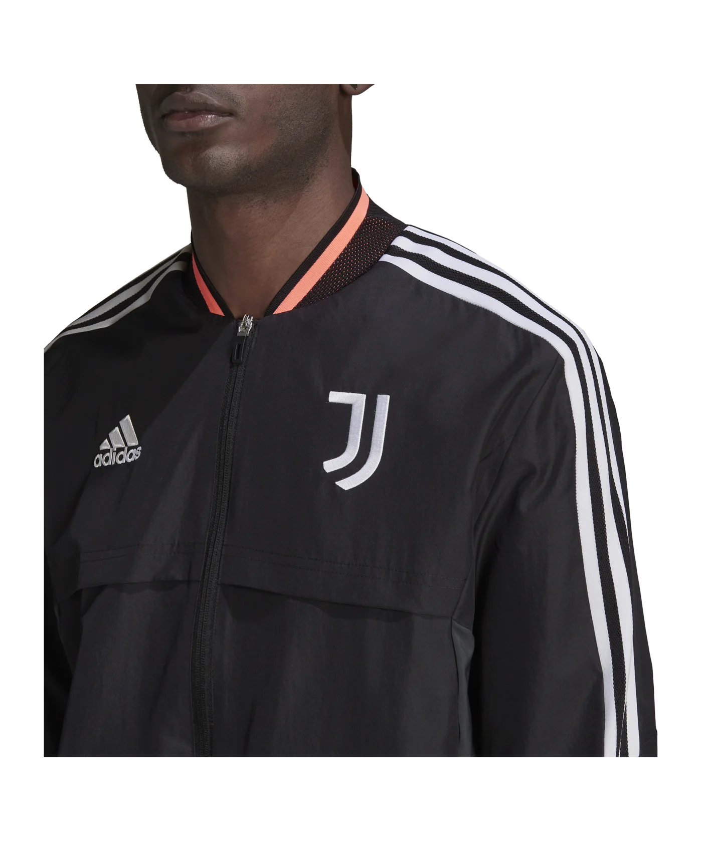 adidas Juventus Turin Track Top Jacke Schwarz