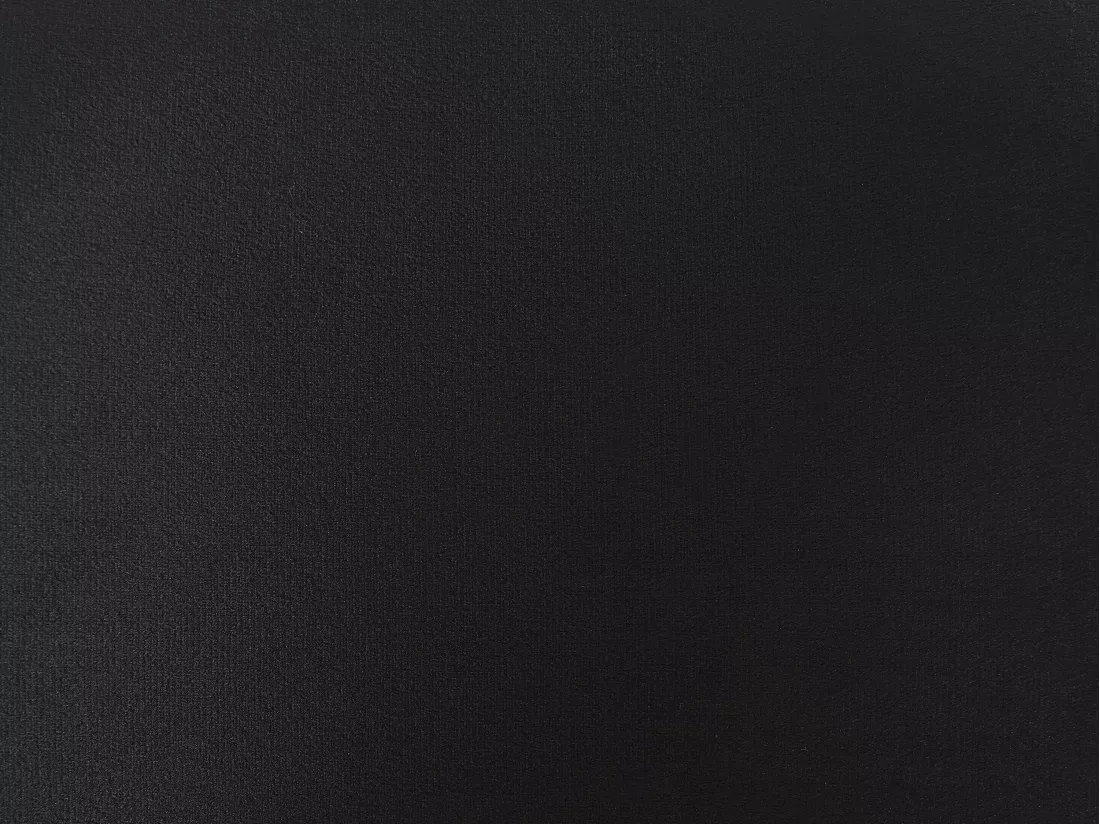 Lot de 6 chaises en velours et hêtre - Noir - JODY
