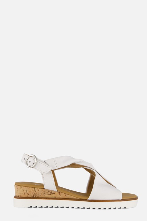 Gabor Sandalen wit Synthetisch