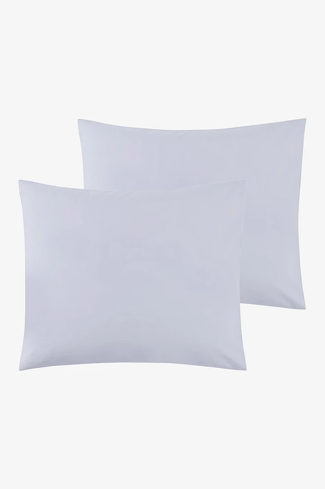 ZACK SATIN putetrekk i sateng 50x60 cm 2-pakning økologisk