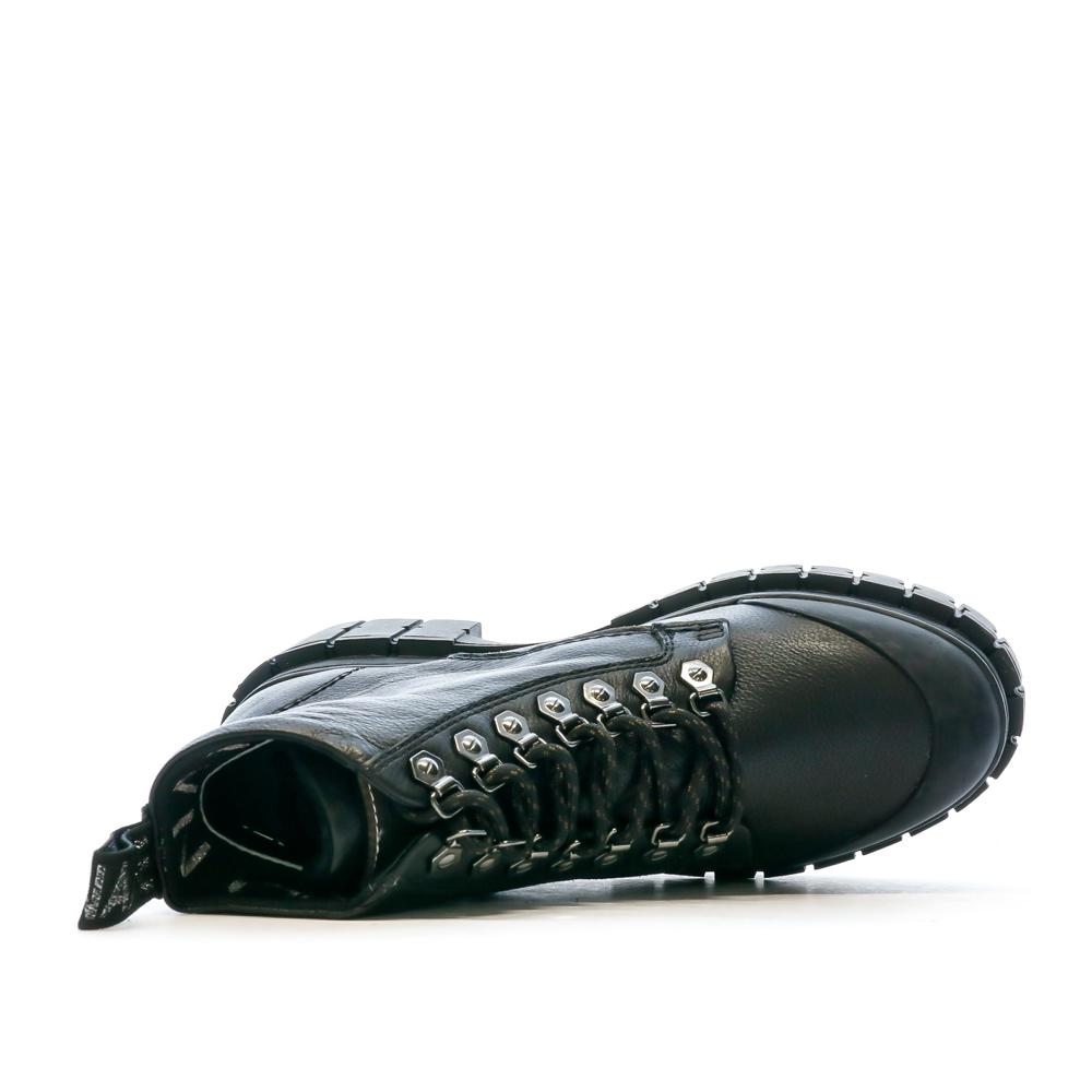 No Name Boots Noir Simili Femme No Name Kross Low