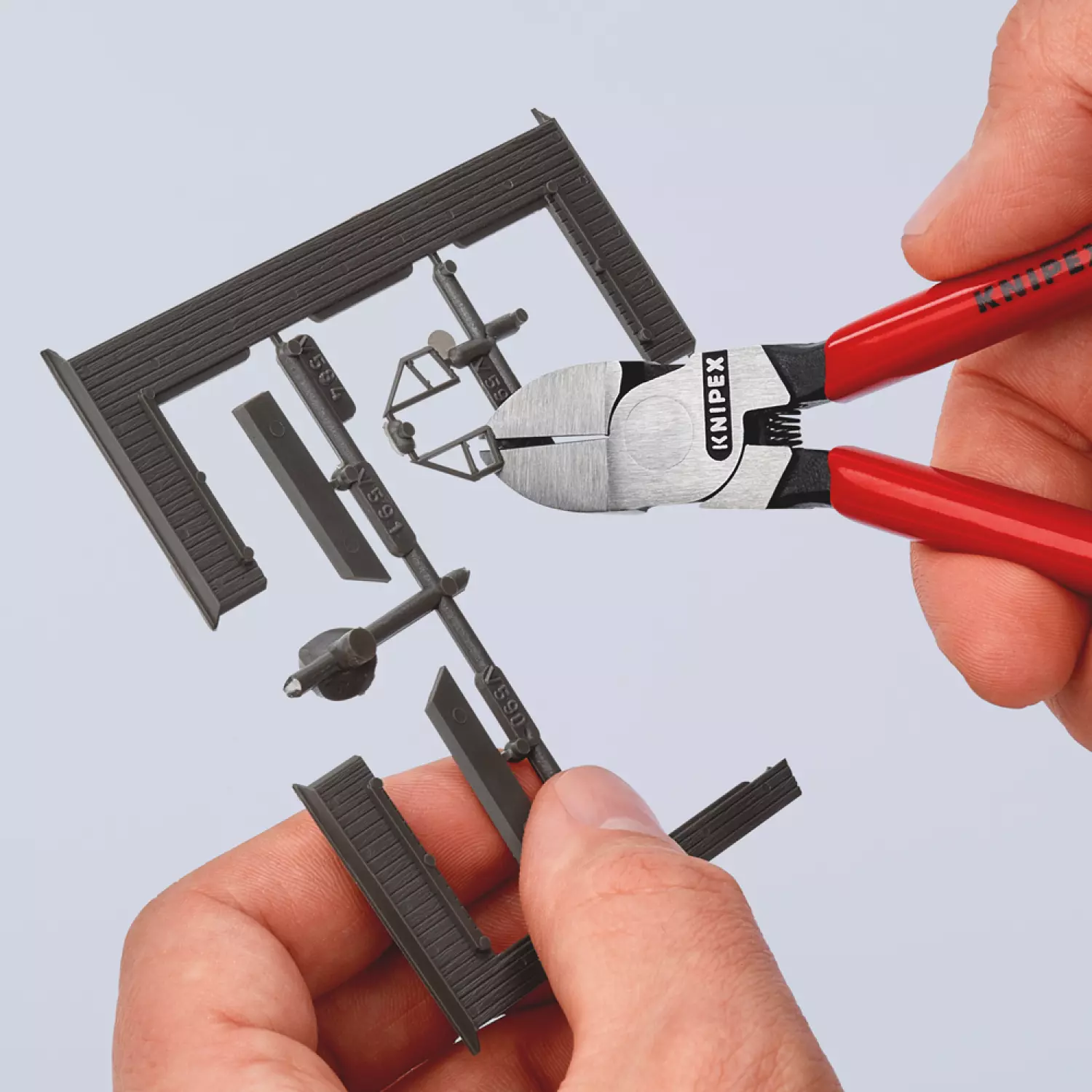 Knipex 7201140 Zijsnijtang voor kunststof - 140mm