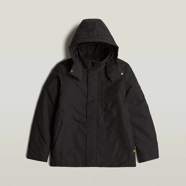 G-STAR Outdoorjacke »Clean Vodan Padded Hooded Jacket« mit Kapuze mit abnehmbarer Kapuze