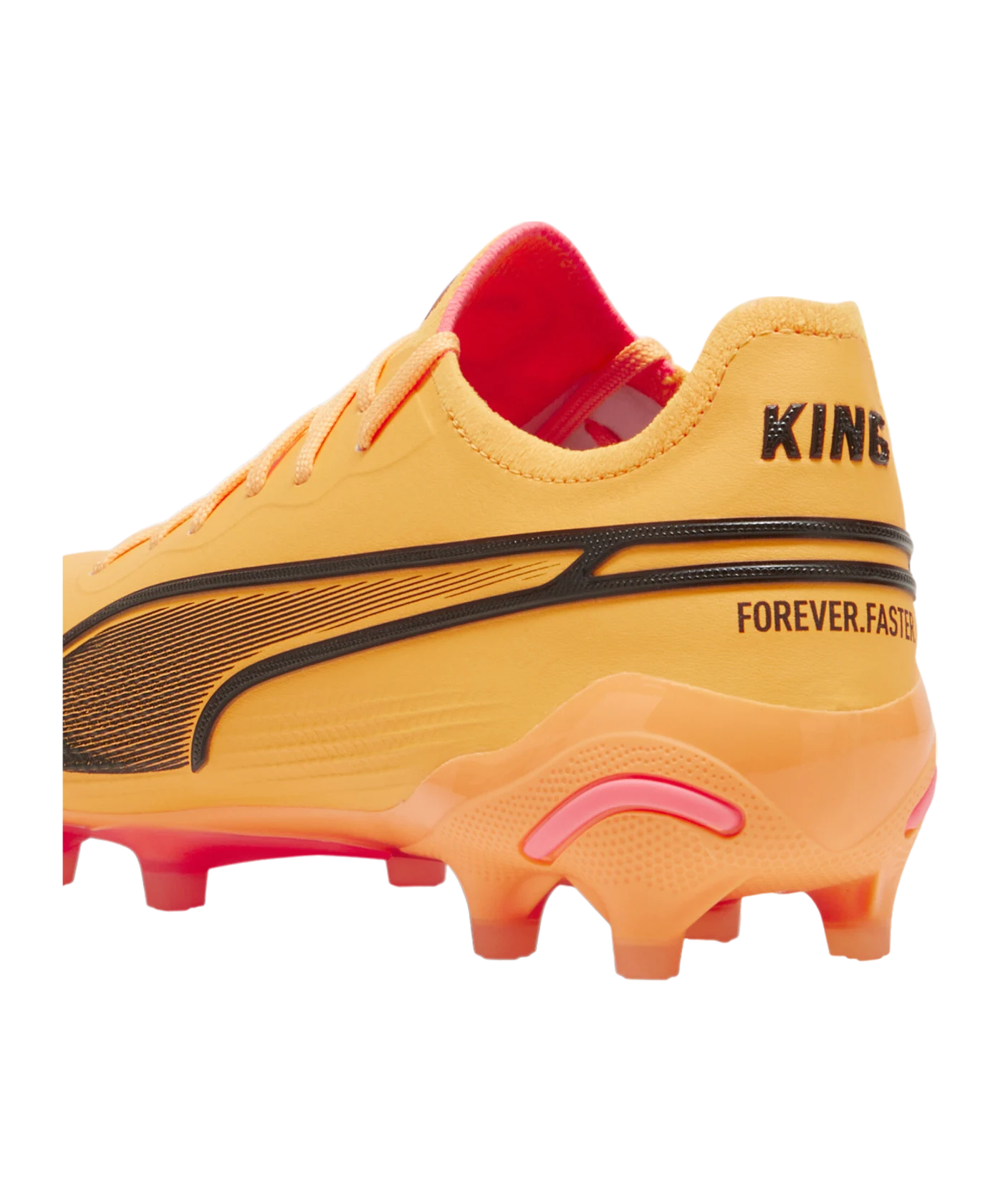 PUMA KING Ultimate FG/AG Damen The Forever Faster Orange Schwarz F05