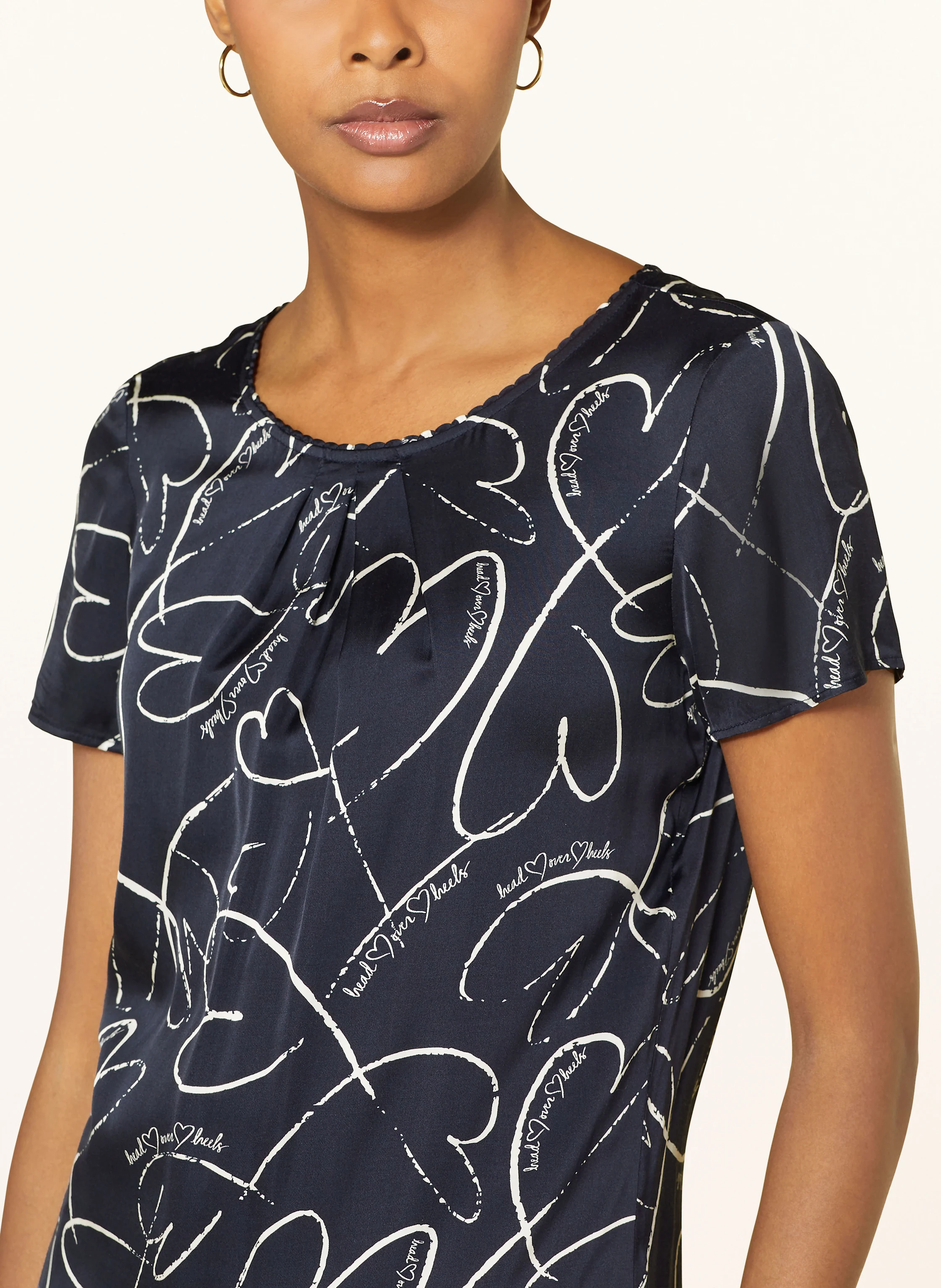 s.Oliver BLACK LABEL Blusenshirt aus Satin