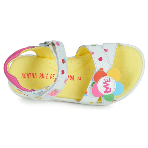 Agatha Ruiz de la Prada - AITANA - Blanc / Rose