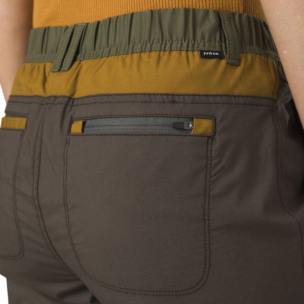 Pantalon randonnée PRANA DOUBLE PEAK PANT W BLACK OLIVE BLOCK