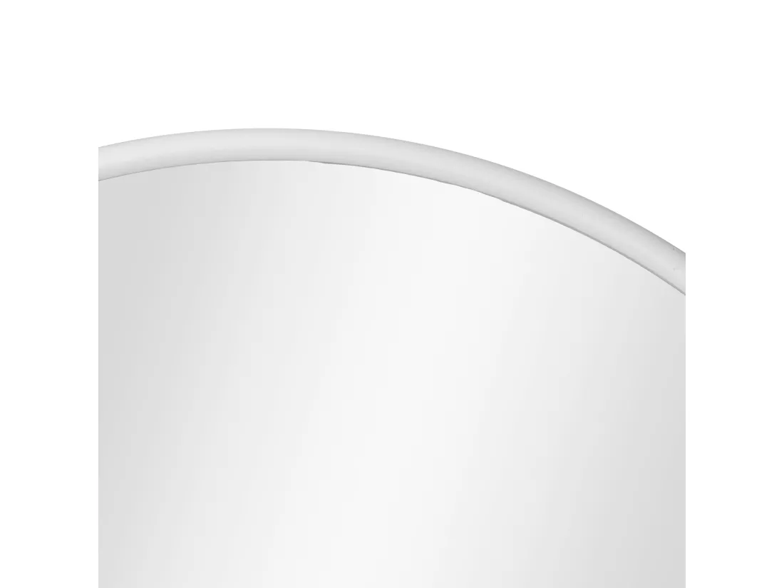 Miroir mural ovale 40 blanche 80 x 2.8 x 40 cm 03_0007954