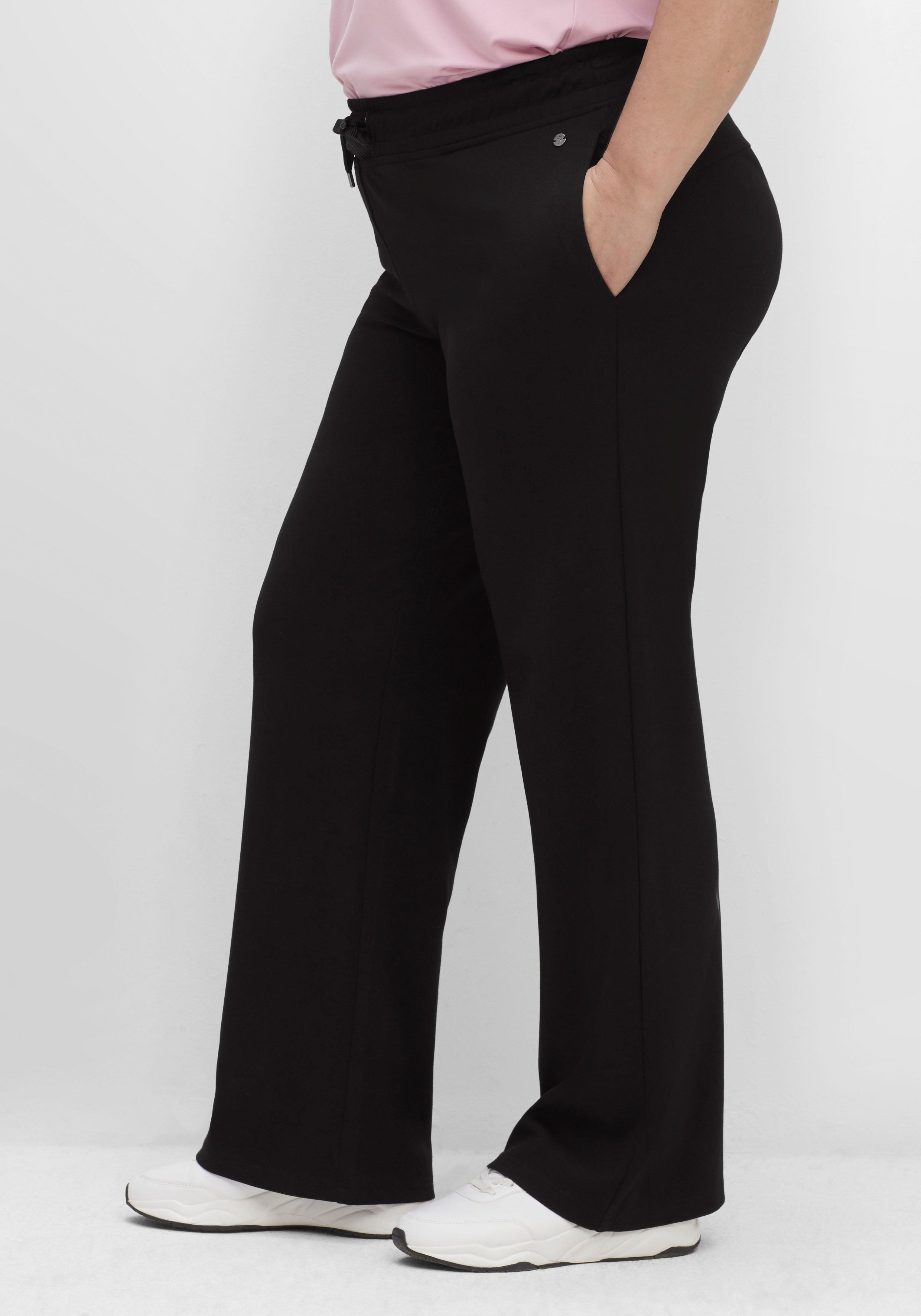 Sporthose aus Funktionsmaterial, mit Gummibund