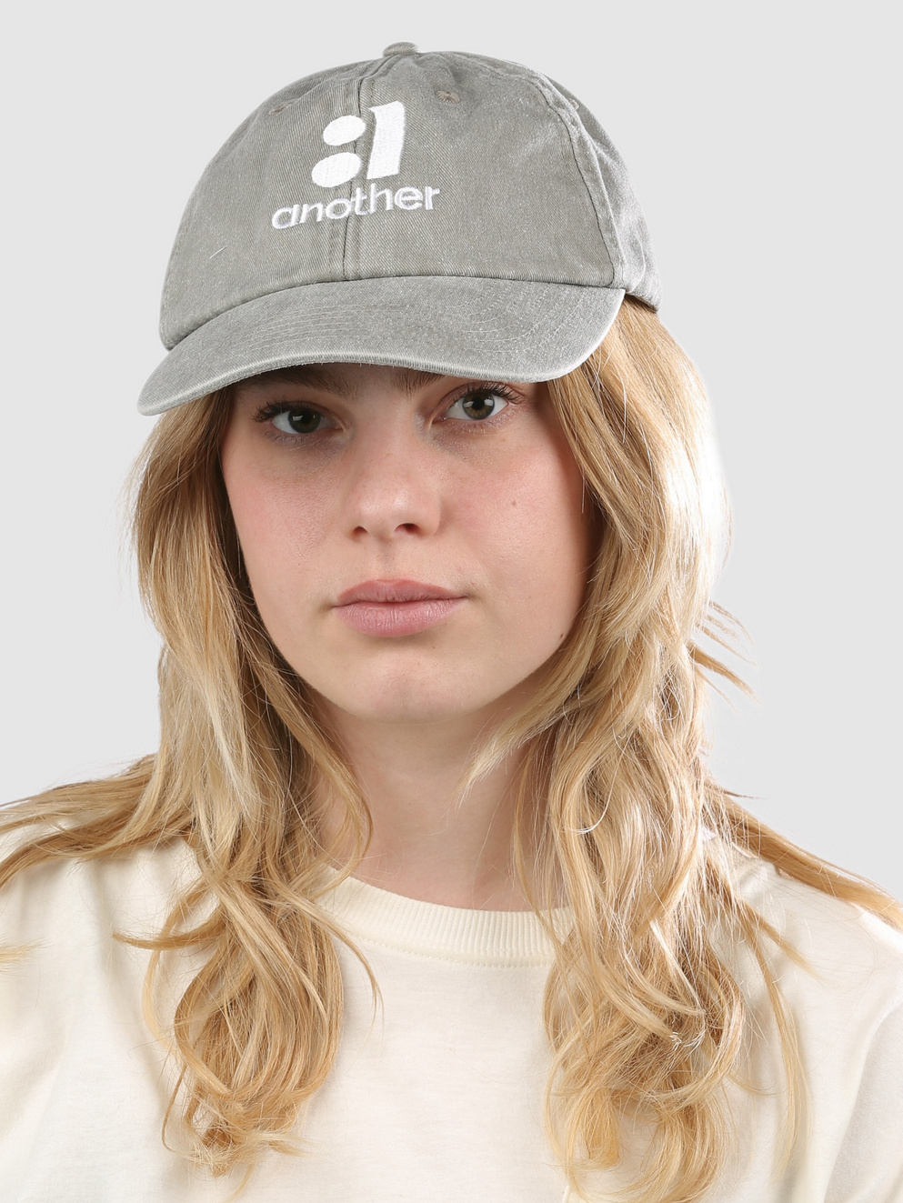 Another Cotton Lab Another Washed Cap washed grey
