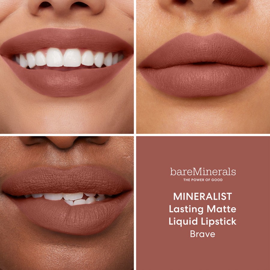 BareMinerals Mineralist Lasting Matte Liquid Lipstick Brave 3,5ml