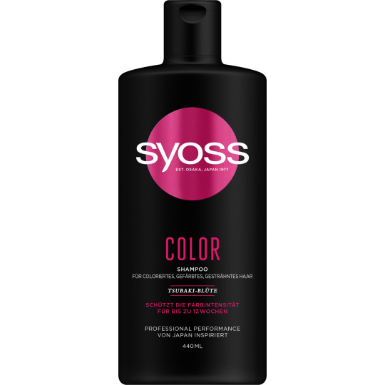 Syoss Color Shampoo 440ML