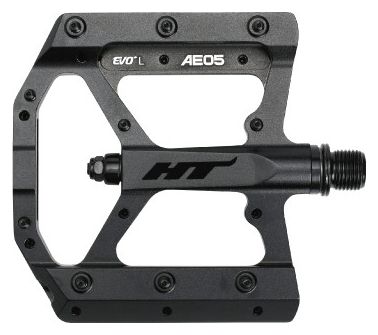 Pédales Plates HT Components AE05 Evo  Noir Foncé