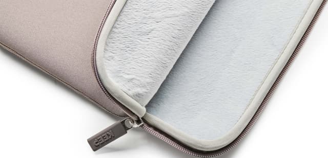 KEEP 14″ MacBook sleeve i neopren (portabella)