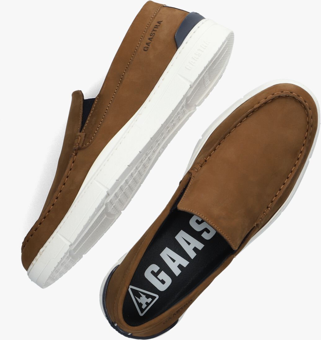GAASTRA cognac gaastra loafers barrick lf nub m