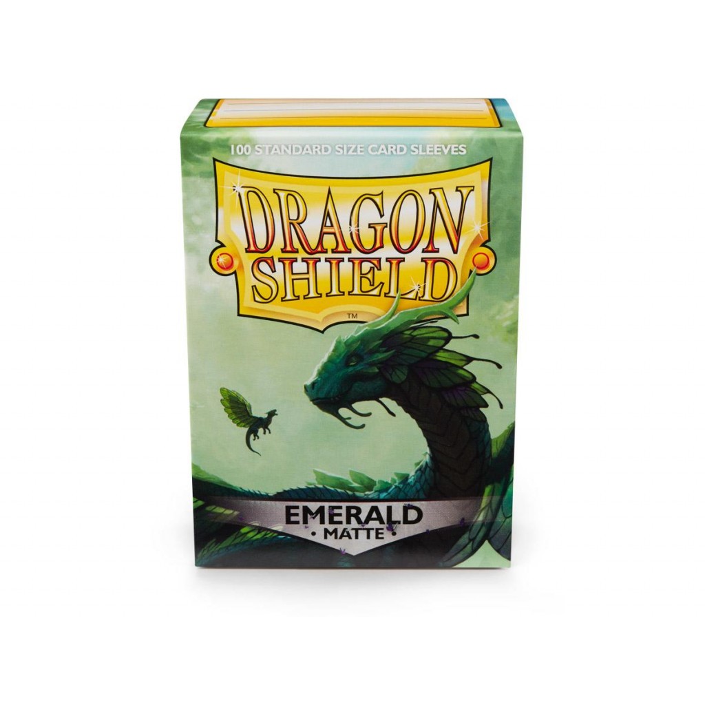 100 Dragon Shield Matte Emerald