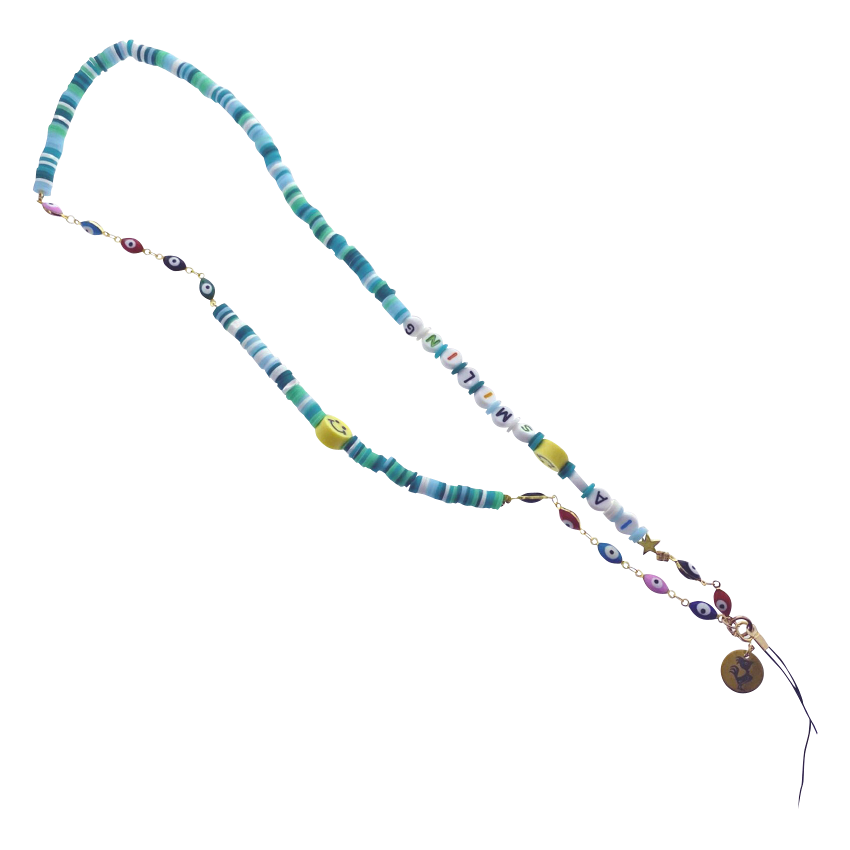 Bijoux de téléphone| Bleu