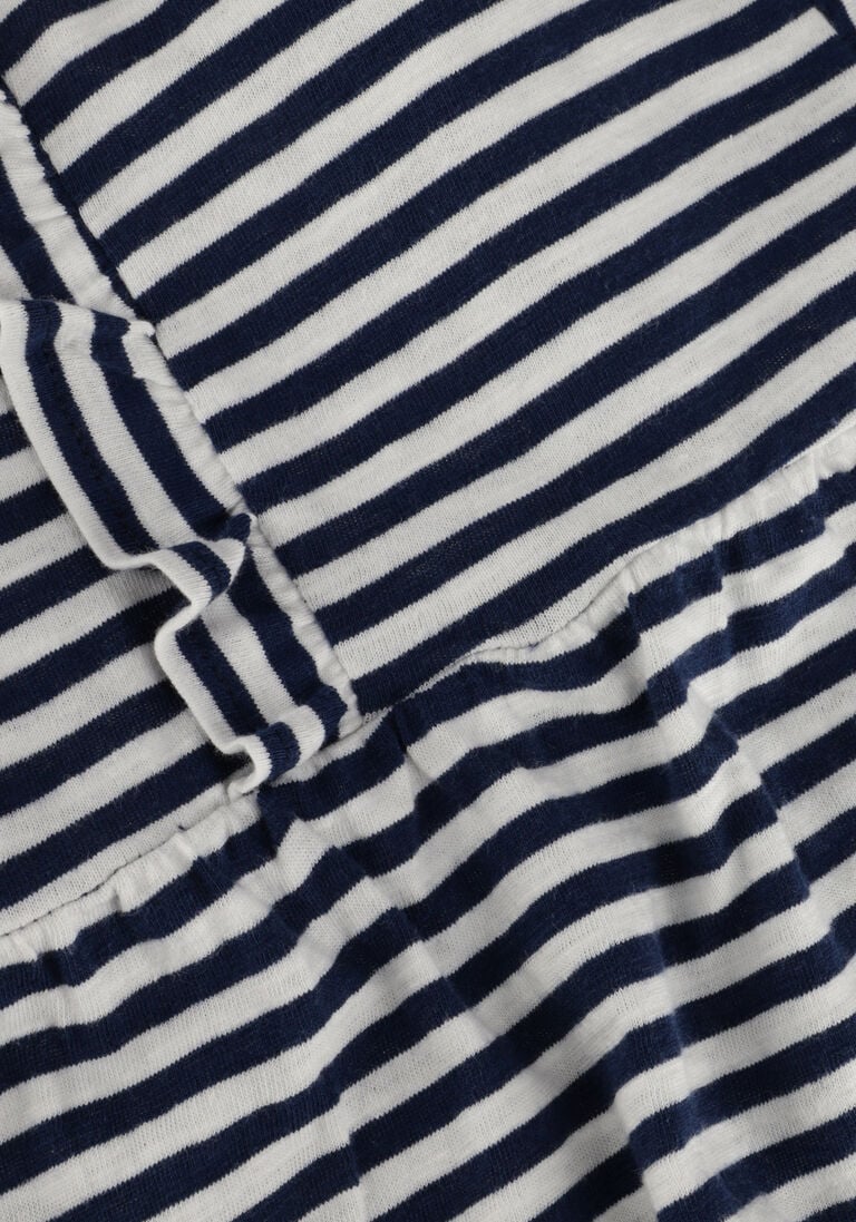 PETIT BATEAU blauw/wit gestreepte petit bateau  robe mc