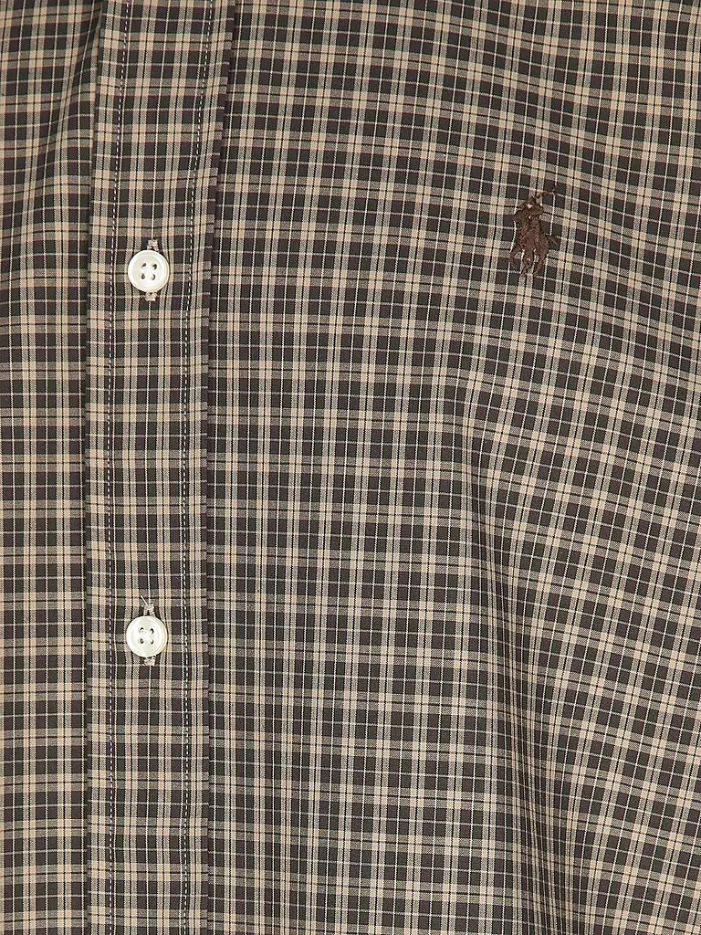 POLO RALPH LAUREN Hemd Custom Fit  olive