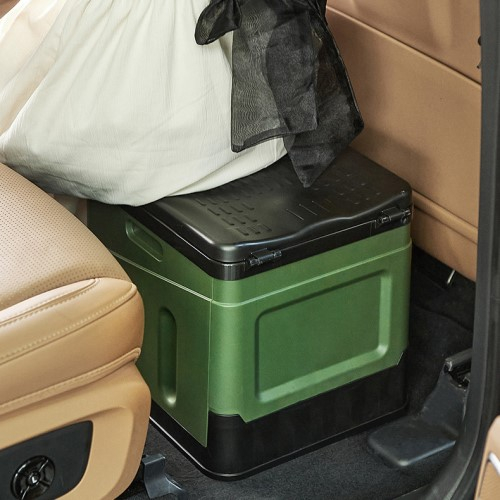 (25L) Faltbare Outdoor Toilette Tragbares Reise Urinal für Camping / Auto - Schwarz