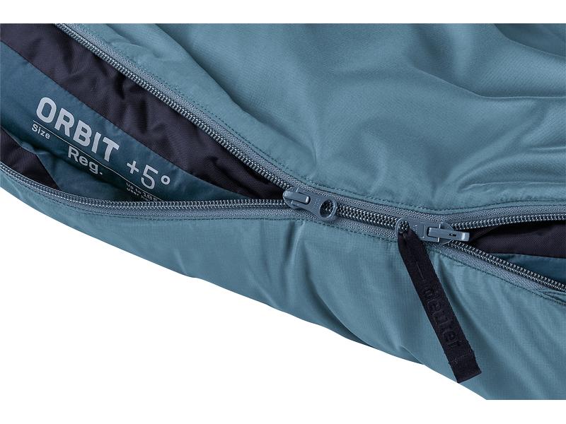 deuter Schlafsack Orbit  5° Polyester, Blau/Grau Kunstfaserschlafsack