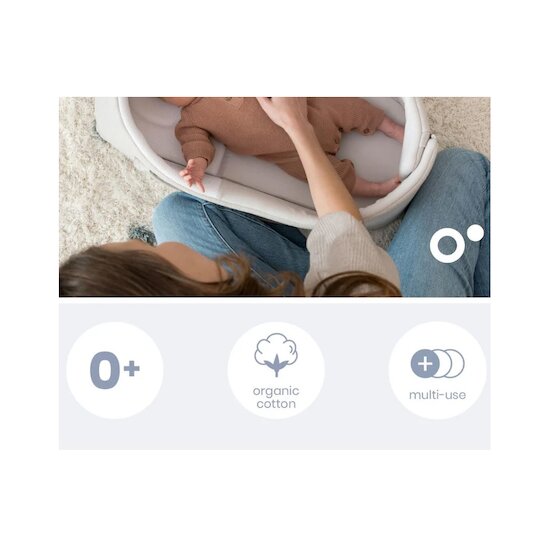 Couffin bébé Nest&Go doomoo   Sand        de               Babymoov