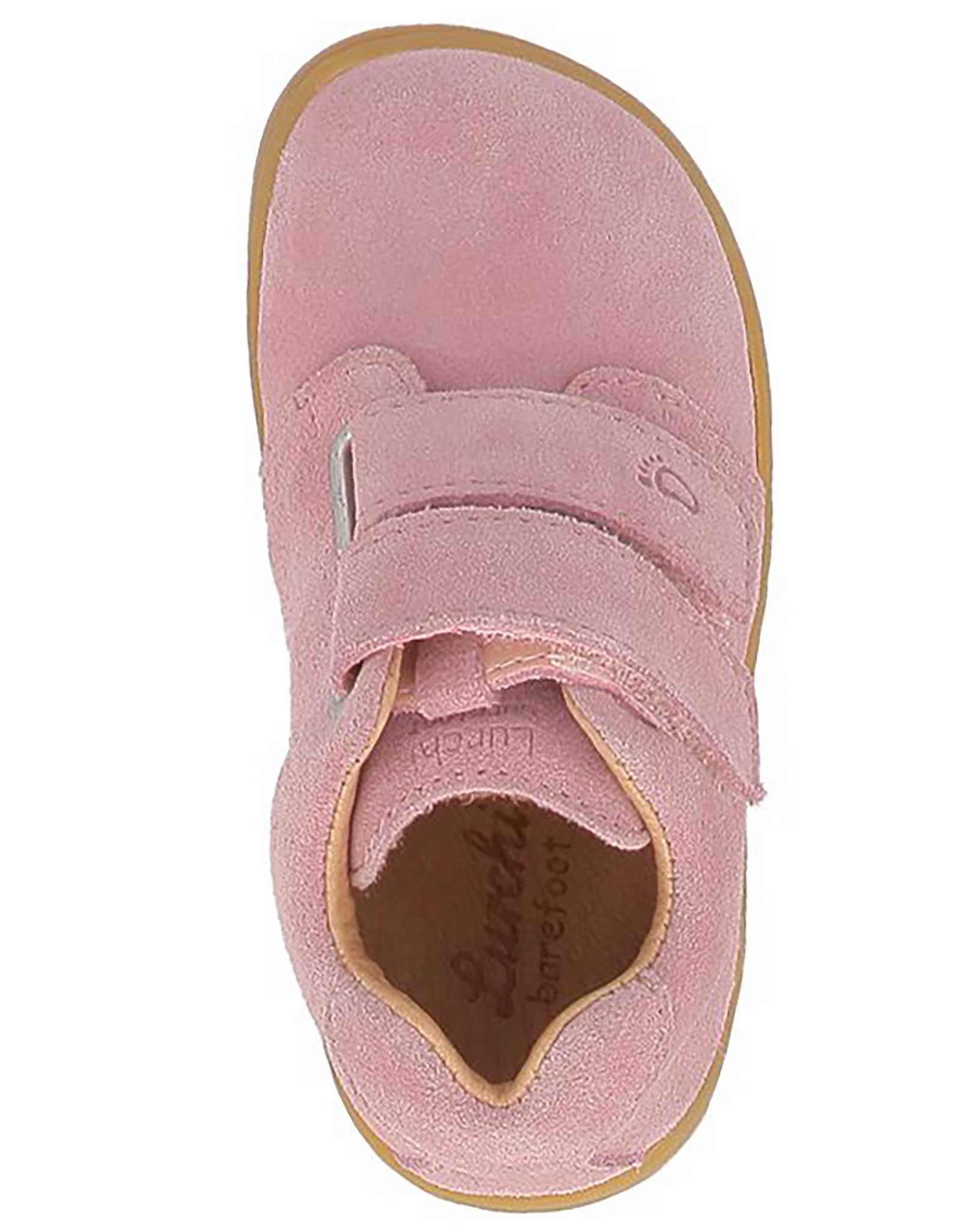 Kletthalbschuhe NOAH BAREFOOT SUEDE in chiffon