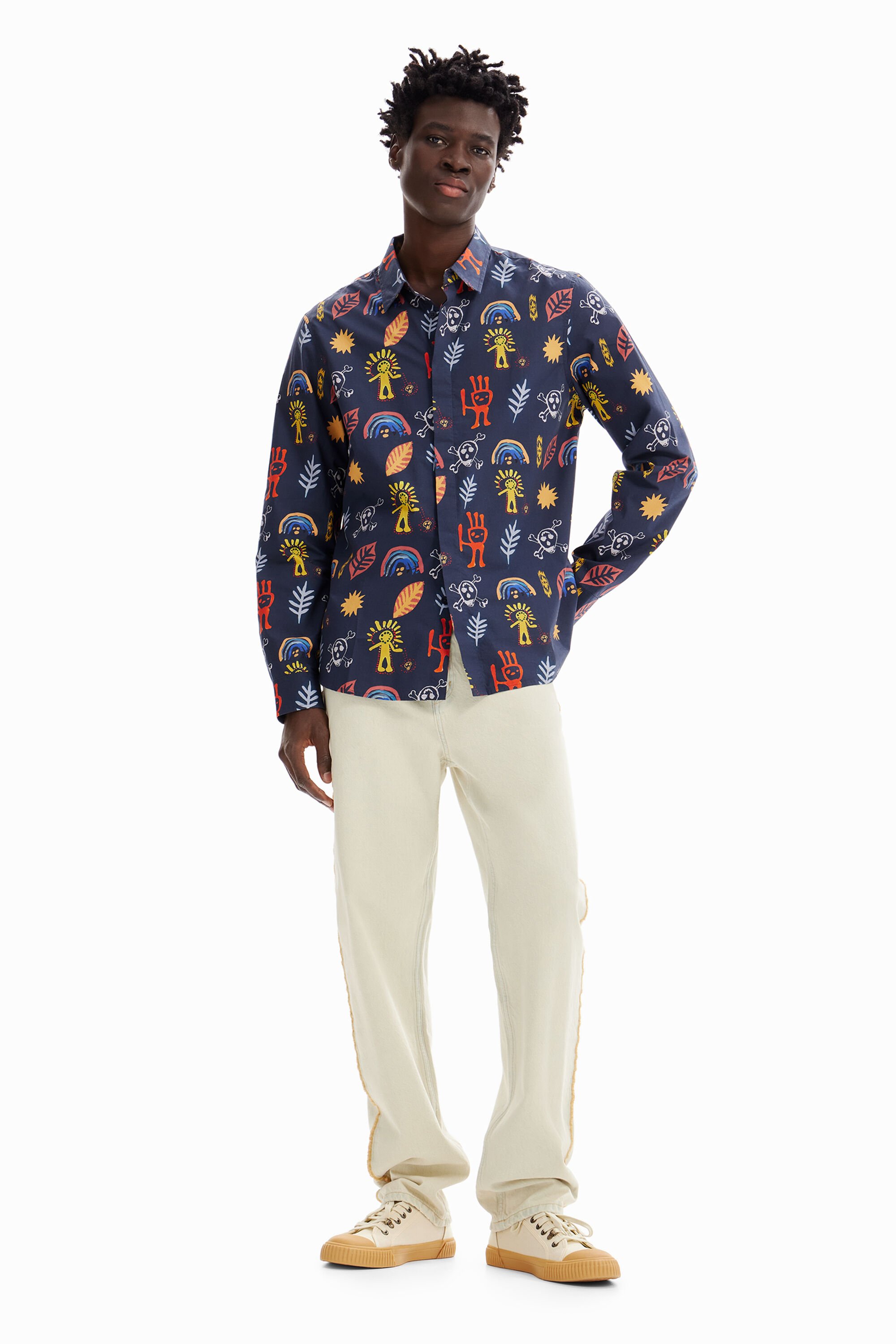 Chemise popeline arty