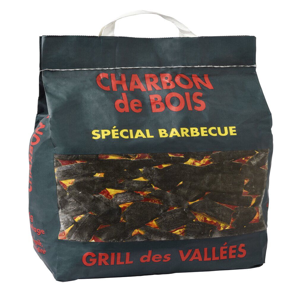Charbon de bois spécial barbecue Grill des Vallées 2,5kg