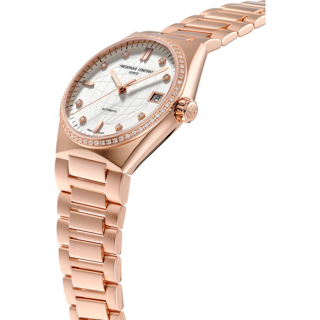 Frederique Constant Highlife Ladies Automatic Diamonds Rosé