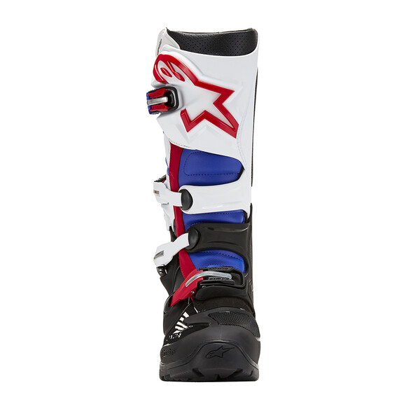 Alpinestars - Bottes Tech 7 Enduro Drystar® Honda Noir / Blanc / Bleu / Rouge fluo