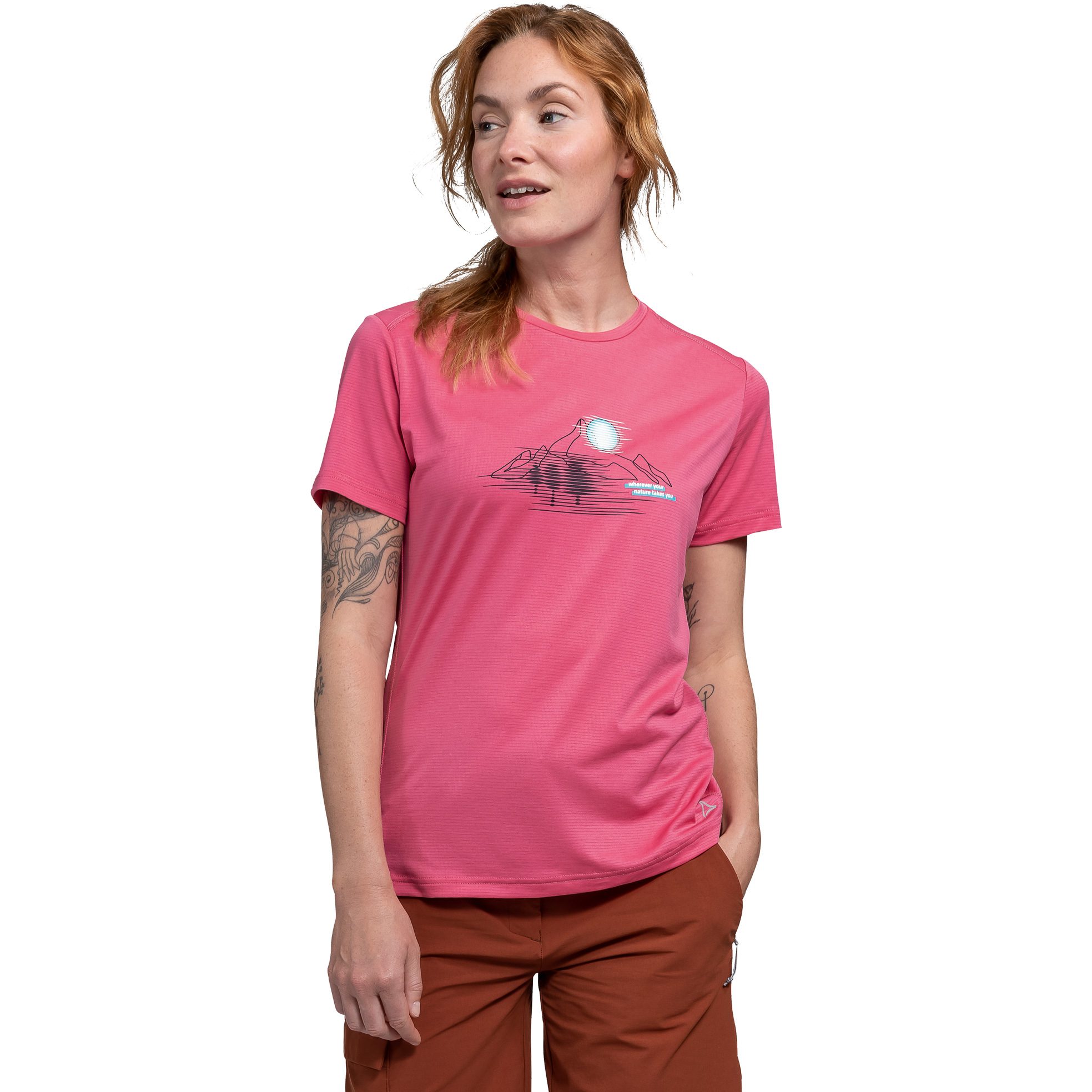 Schöffel Sulten T-Shirt Damen holly pink