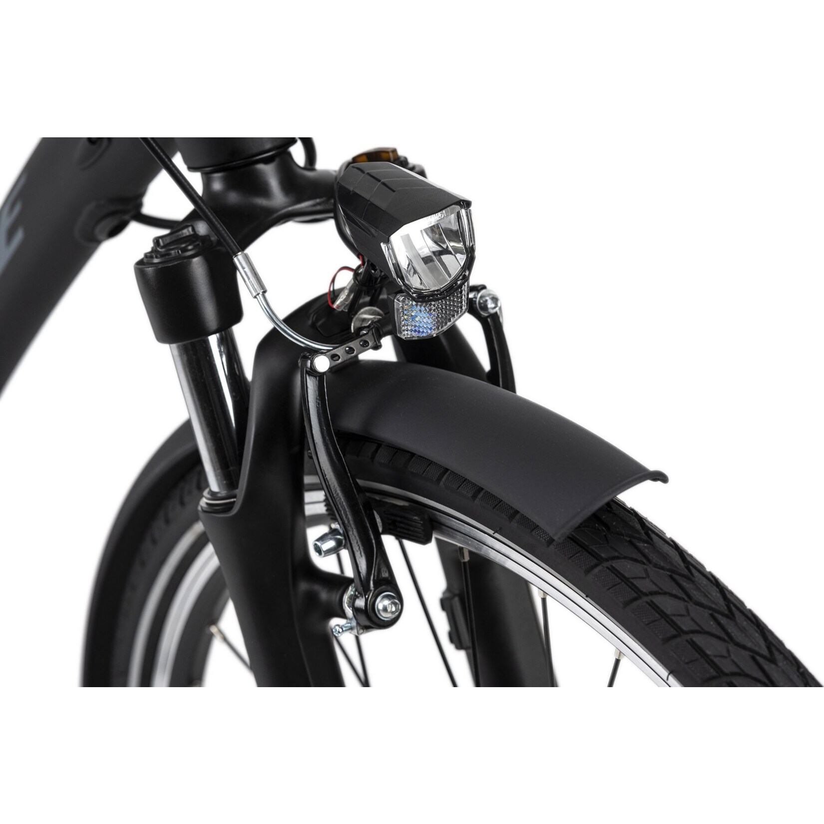 Adore Pedelec E-Bike Cityfahrrad 28'' Adore Versailles schwarz-blau