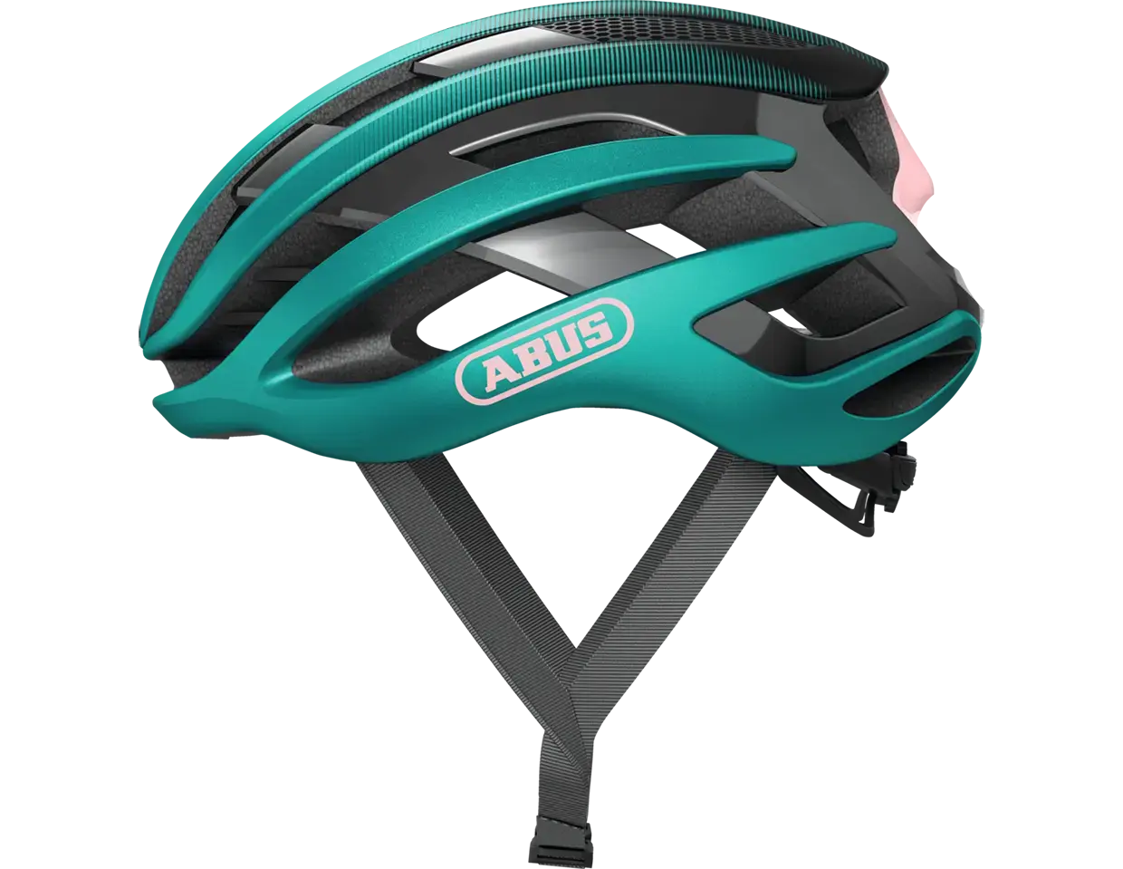 Abus Airbreaker Race Fietshelm Tropical Turquoise
