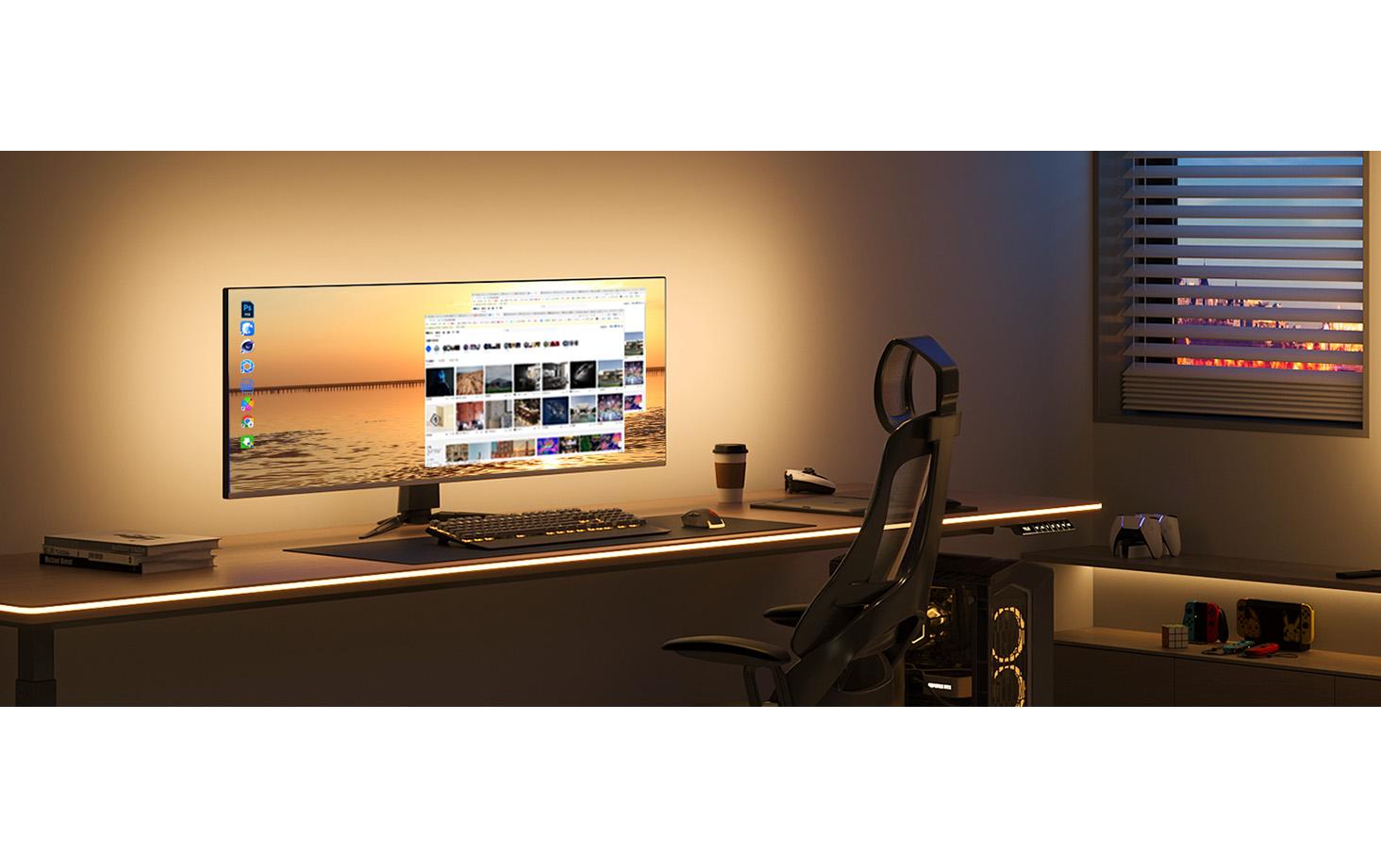LED Stripe Gaming G1, Wi-Fi + Bluetooth, RGBIC, 27
