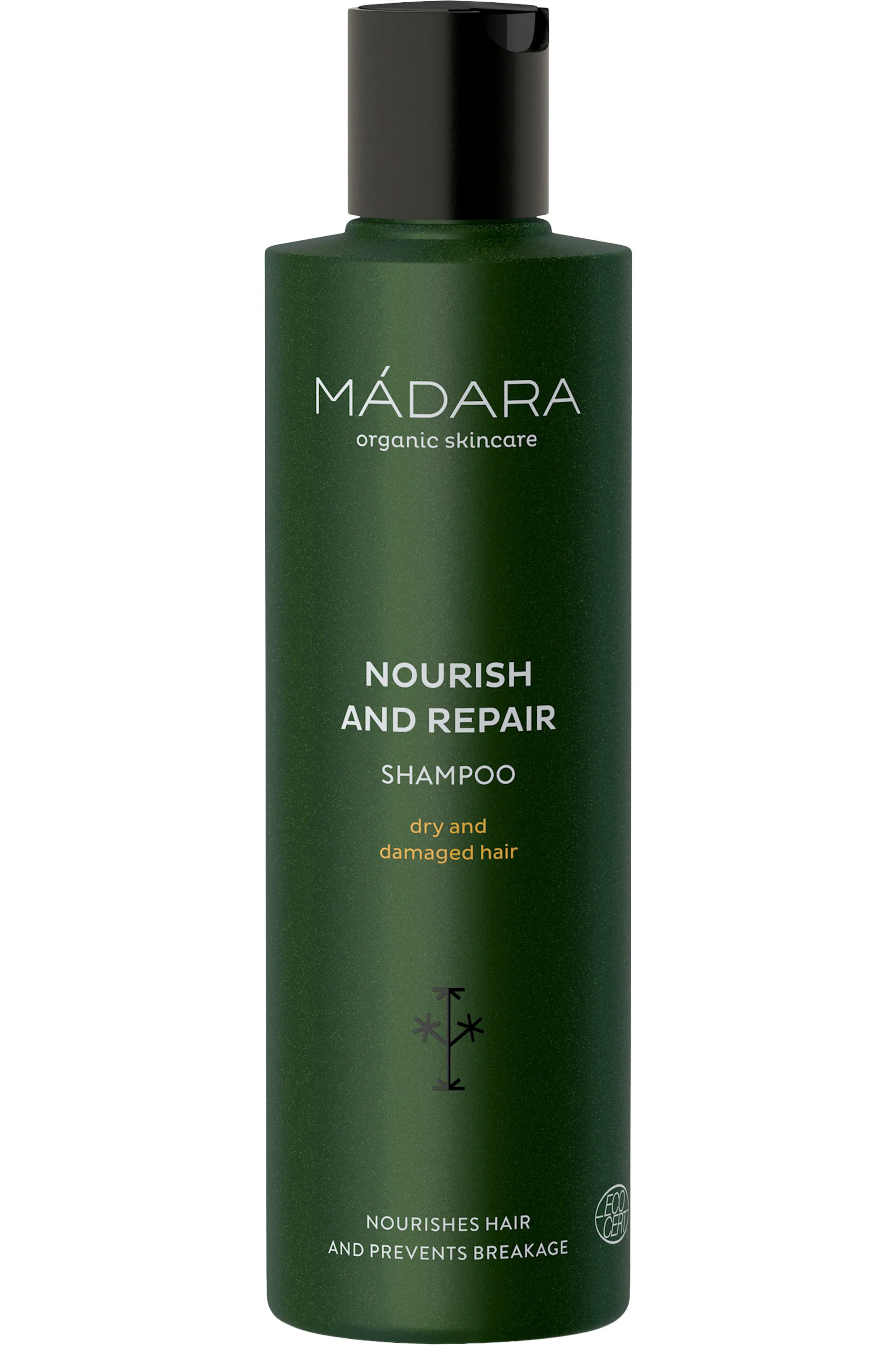 Mádara Cosmetics Shampoing bio réparateur et nourrissant-250 ml
