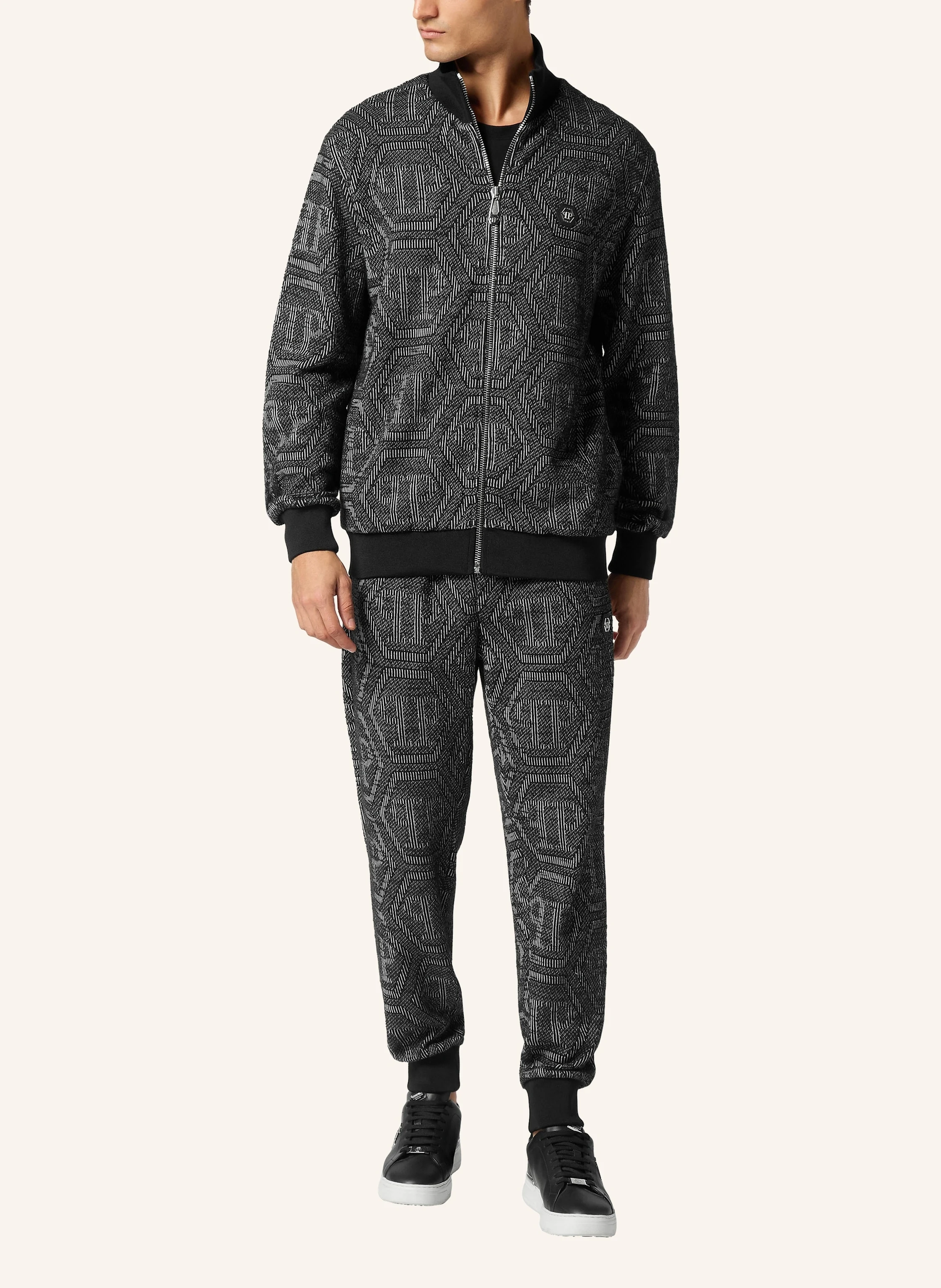 PHILIPP PLEIN PHILIPP PLEIN Sweatjacke MONOGRAM