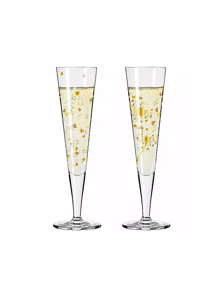 RITZENHOFF Goldnacht Champus Champagnerglas 2er Set Ana Vasconcelos 2024 Gold gold