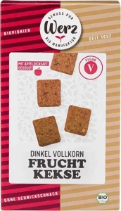 Werz Kekse Dinkel-Frucht, 125g