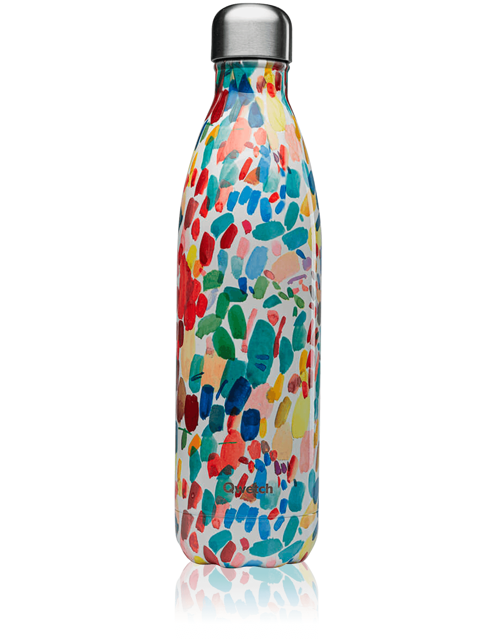 Bouteille isotherme 75Cl-QWETCH Motif Arty