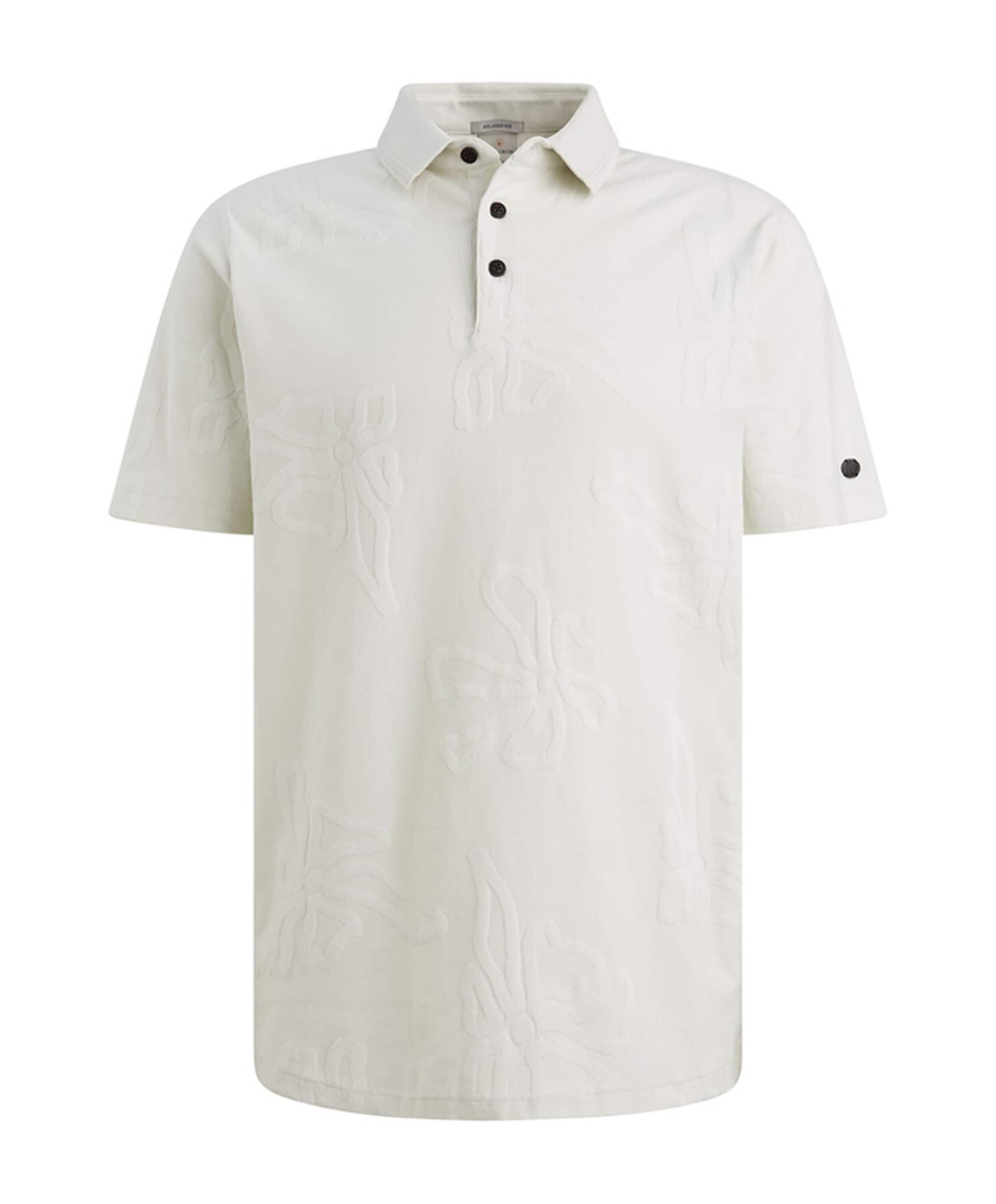 Cast Iron Heren polo ecru