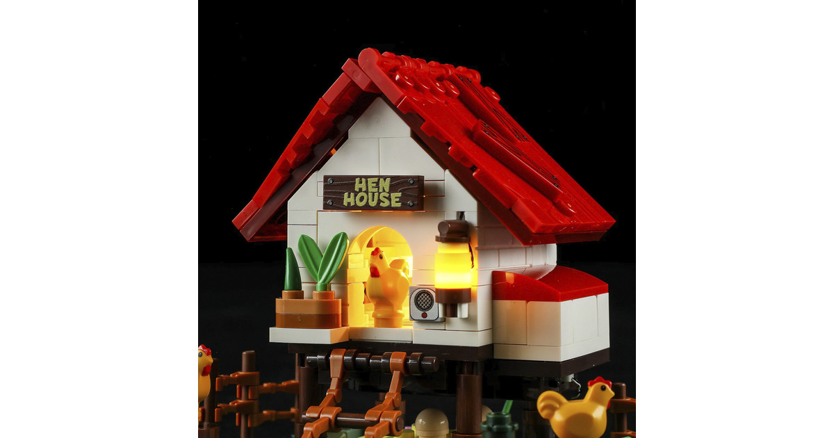LumibricksFarm Life - The Hen House Constructiespeelgoed  (F9034)