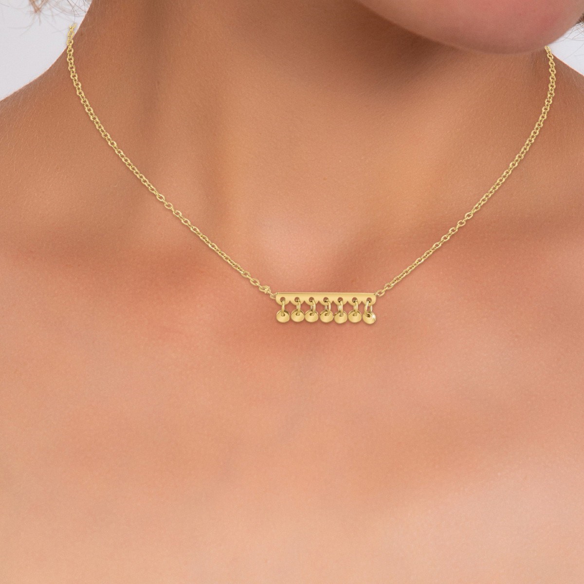 Collier SC Bohème en acier inoxydable