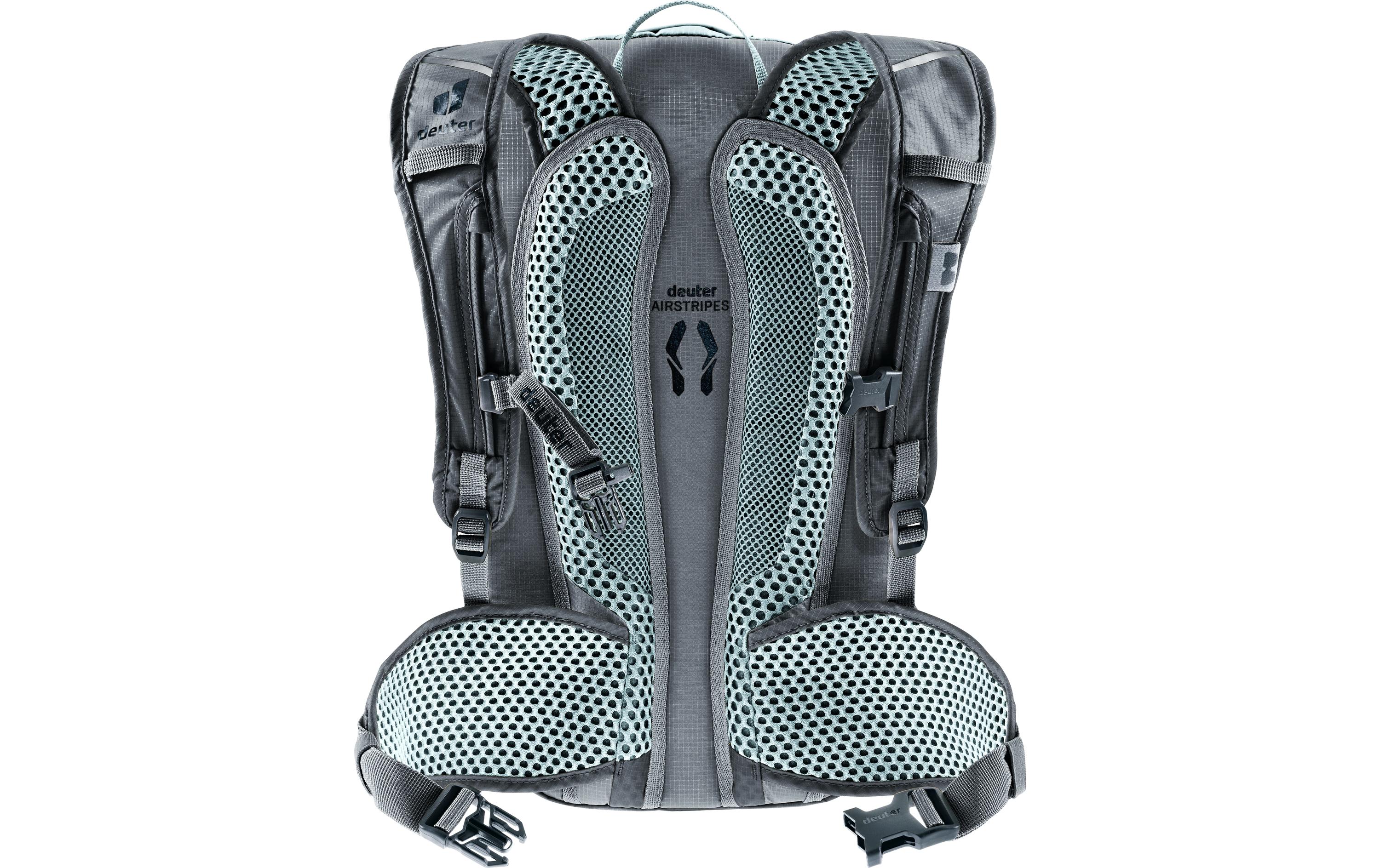 Rucksack Compact 8 JR Dunkelgrau/DunkelgrünMountainbike-Rucksack