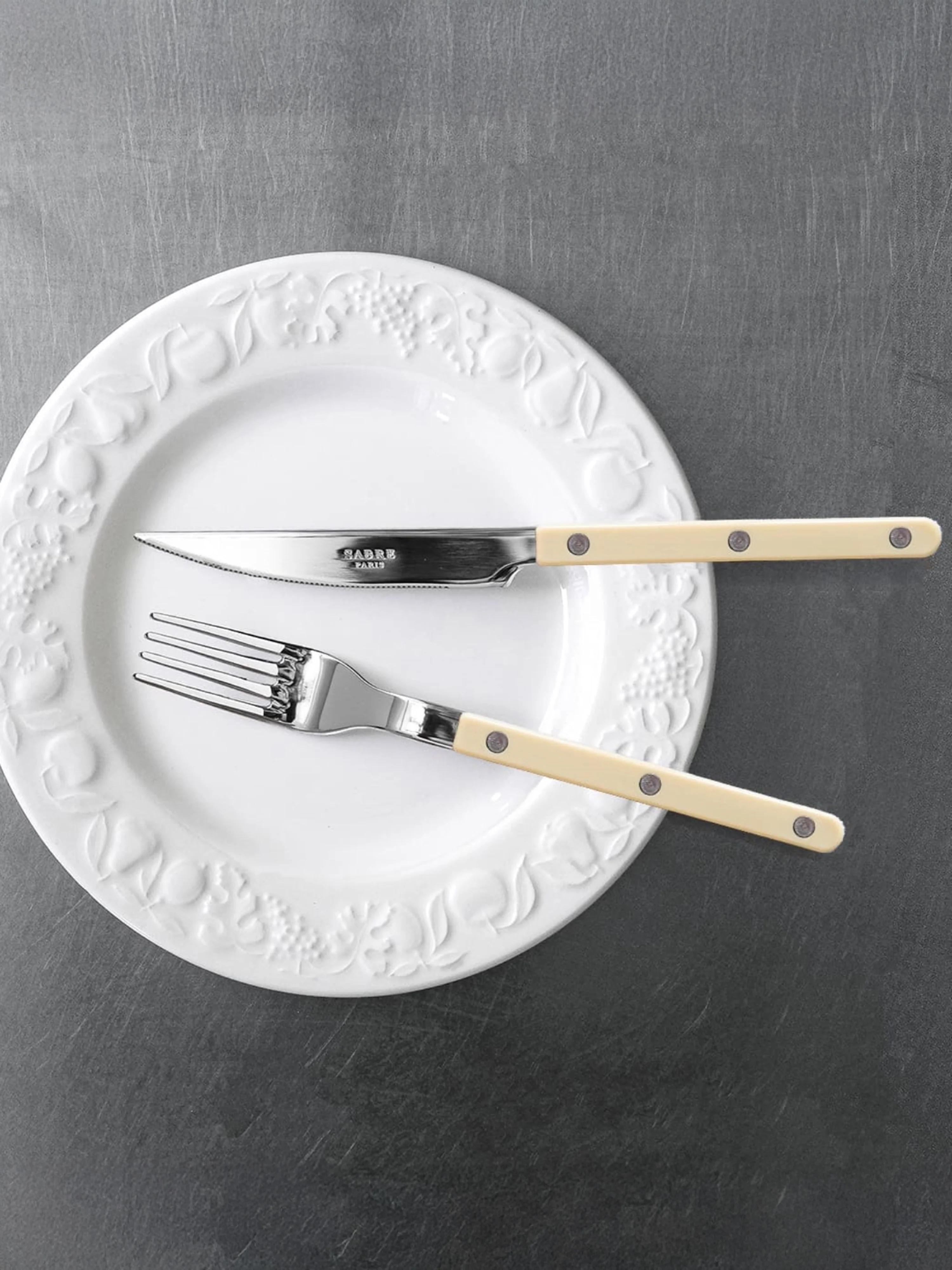 Bestekset Bistrot van edelstaal, in verschillende formaten verkrijgbaar