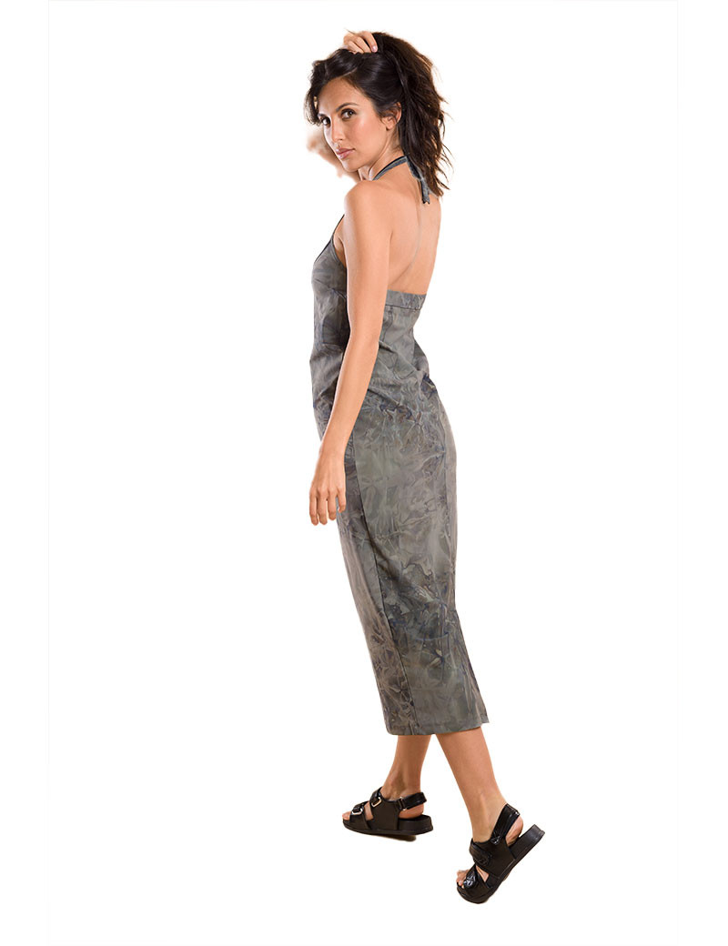 HBT MILITARY GOLD TIE&DYE REBECCA ROBE KAKI