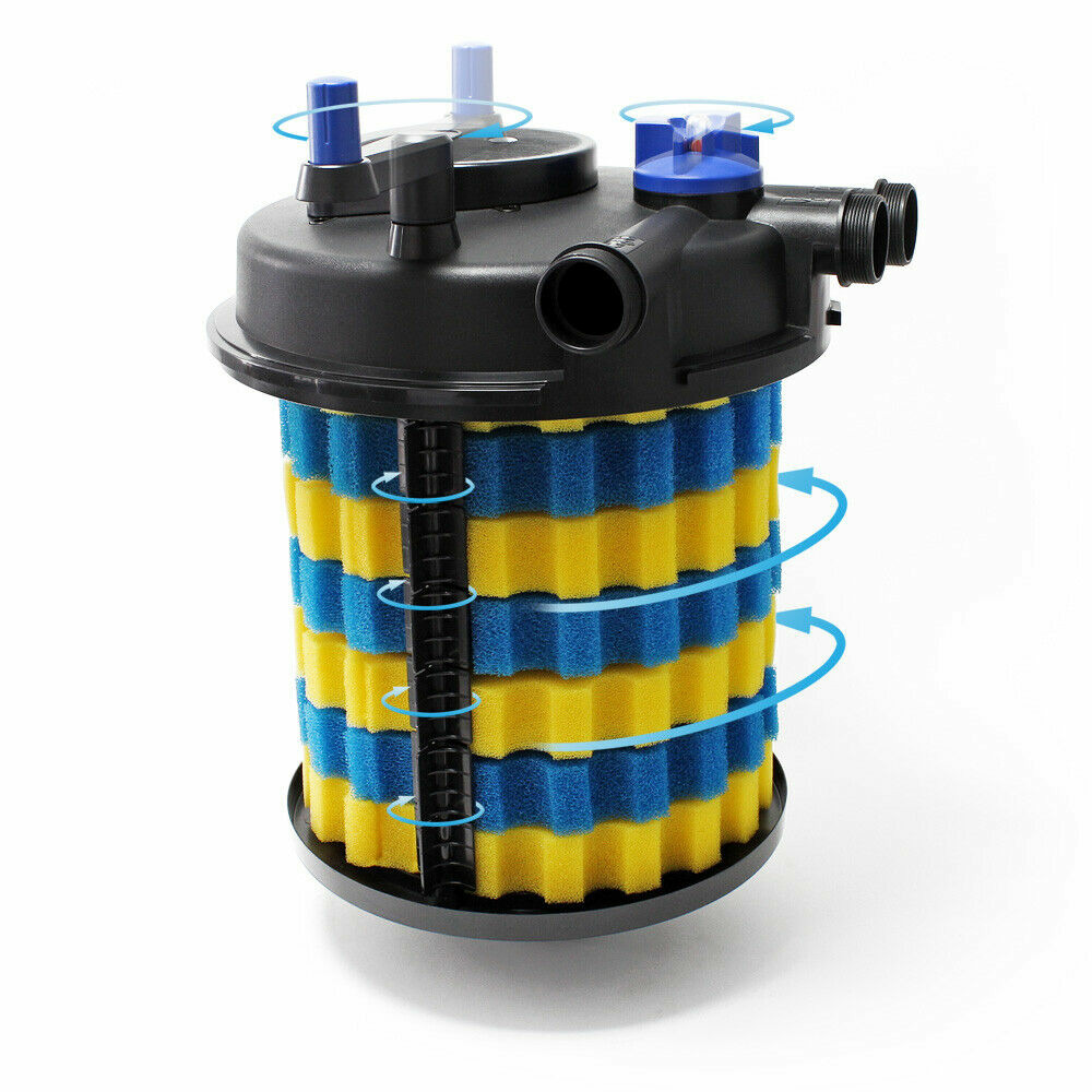 Filtre de bassin à pression uvc 55 watts jusqu'à 60000 litres